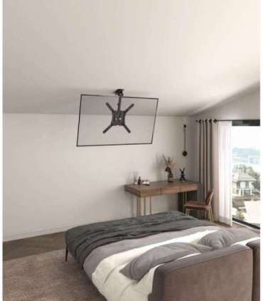 Gembird CM-55ST-01 Full motion TV ceiling mount, 23" - 55", black