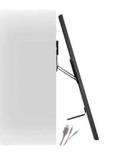 Maclean MC-481 Ultra Flat Slim TV Wall Mount Bracket Holder for 37-80" Flat Curved up to 75kg Max. VESA 600x400