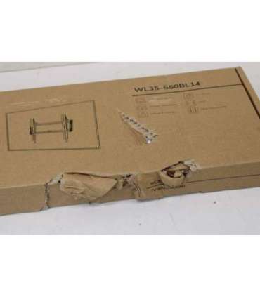 SALE OUT. Neomounts LEVEL-550 WL35-550BL14 Tiltable TV mount wall - 32-75" - max 60 kg - VESA 100x100-400x400 - d 3,3 cm