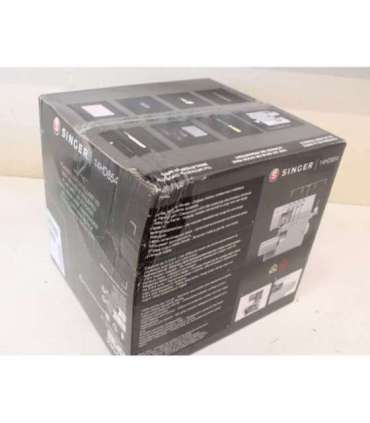 SALE OUT. Singer Sewing Machine 14HD-854 Heavy Duty Serger Number of stitches 8 Grey DAMAGED PACKAGING