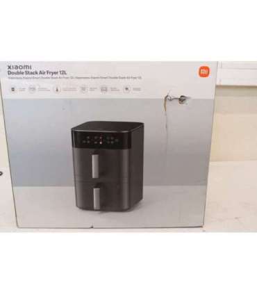 SALE OUT. Xiaomi Smart Double Stack Air Fryer 12L Power 2800 W Capacity 12 L Black DAMAGED PACKAGING