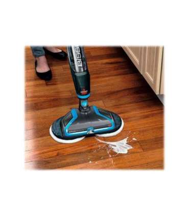 Bissell Mop SpinWave Corded operating Electric Washing function 105 W Blue/Titanium