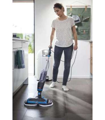 Bissell Mop SpinWave Corded operating Electric Washing function 105 W Blue/Titanium