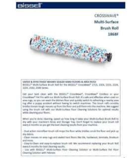 Bissell CrossWave Multi surface brush roll No ml 1 pc(s)