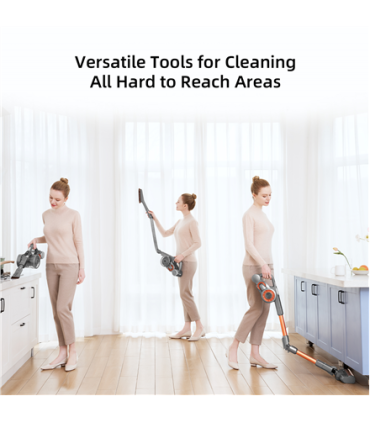 Jimmy Vacuum Cleaner H9 Pro Cordless operating 600 W 28.8 V Operating time (max) 80 min Silver/Cooper |