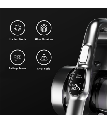 Jimmy Vacuum Cleaner H9 Pro Cordless operating 600 W 28.8 V Operating time (max) 80 min Silver/Cooper |