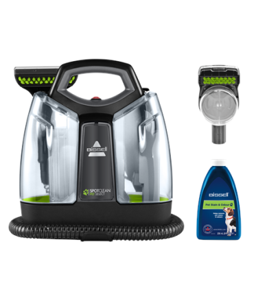Bissell SpotClean Pet Select Cleaner 37288 Corded operating 330 W Black/Titanium/Lime 24 month(s)