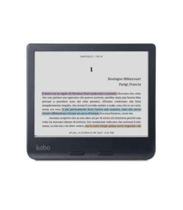 Kobo eBook-Reader eBookReader Libra Colour black Schwarz (N428-KU-BK-K-CK) (N428KUBKKCK)