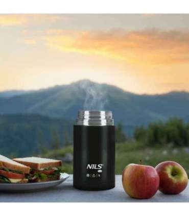 NC3802 LUNCH BOX 1000ML BLACK NILS CAMP