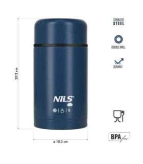 NC3802 LUNCH BOX 1000ML BLUE NILS CAMP