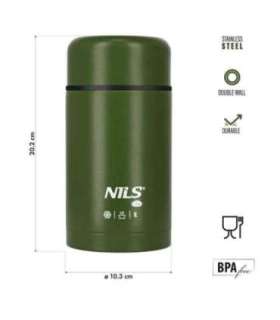 NC3802 LUNCH BOX 1000ML GREEN NILS CAMP