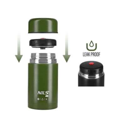 NC3802 LUNCH BOX 1000ML GREEN NILS CAMP