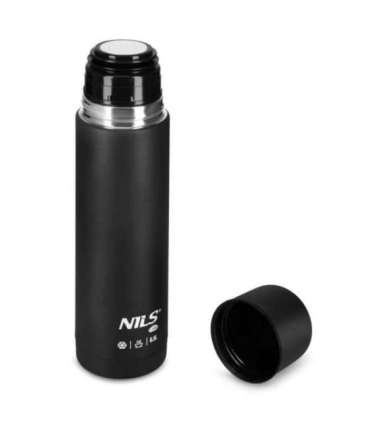 NC3803 TRAVEL THERMOS 500 ML BLACK NILS CAMP
