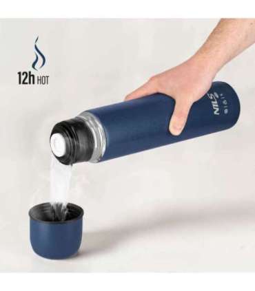 NC3804 TOURISTIC THERMOS 1000ML BLUE NILS CAMP