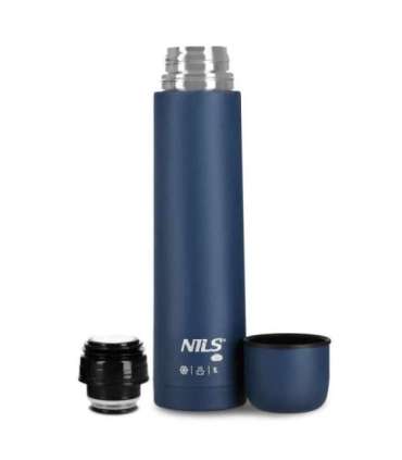 NC3804 TOURISTIC THERMOS 1000ML BLUE NILS CAMP