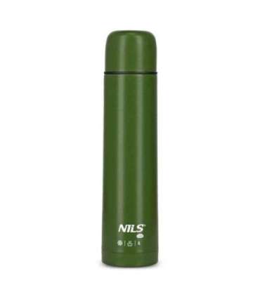 NC3804 TOURIST THERMOS FLASK 1000 ML GREEN NILS CAMP