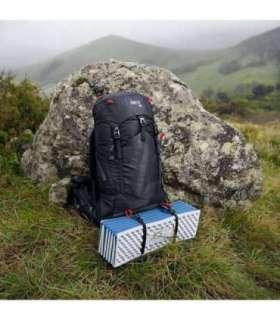 NC17103 FOLDABLE TOURIST MAT WITH ALUMINUM EDGE + XPE 195 CM BLUE NILS CAMP