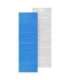 NC17103 FOLDABLE TOURIST MAT WITH ALUMINUM EDGE + XPE 195 CM BLUE NILS CAMP