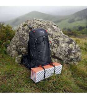 NC17103 FOLDABLE TOURIST MAT WITH ALUMINUM EDGING + XPE 195 CM ORANGE NILS CAMP