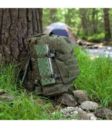 NC17105 CAMPING SEAT MAT WITH ALUMINIUM EDGING + IXPE 40 CM GREEN NILS CAMP