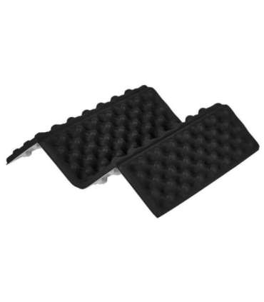 NC17105 CAMPING SEAT MAT WITH ALUMINIUM EDGING + IXPE 40 CM BLACK NILS CAMP