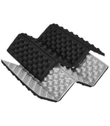 NC17105 CAMPING SEAT MAT WITH ALUMINIUM EDGING + IXPE 40 CM BLACK NILS CAMP