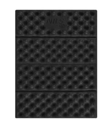 NC17105 CAMPING SEAT MAT WITH ALUMINIUM EDGING + IXPE 40 CM BLACK NILS CAMP
