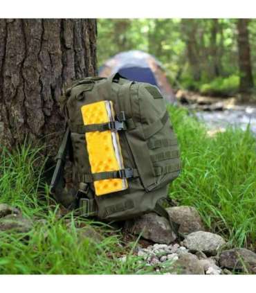 NC17105 CAMPING SEATING MAT WITH ALUMINIUM EDGING + IXPE 40 CM YELLOW NILS CAMP