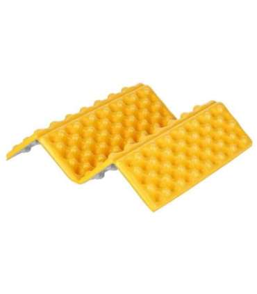 NC17105 CAMPING SEATING MAT WITH ALUMINIUM EDGING + IXPE 40 CM YELLOW NILS CAMP