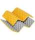 NC17105 CAMPING SEATING MAT WITH ALUMINIUM EDGING + IXPE 40 CM YELLOW NILS CAMP