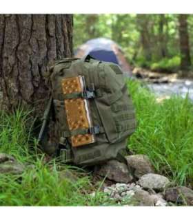 NC17105 CAMPING SEAT MAT WITH ALUMINIUM EDGING + IXPE 40 CM BROWN NILS CAMP