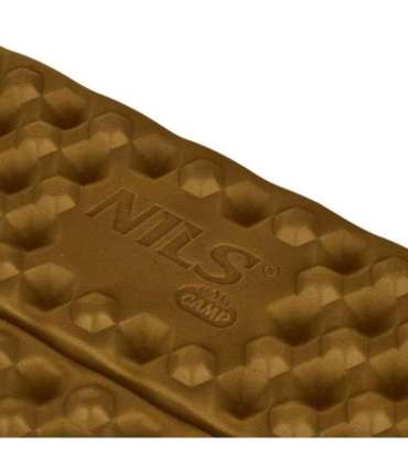 NC17105 CAMPING SEAT MAT WITH ALUMINIUM EDGING + IXPE 40 CM BROWN NILS CAMP