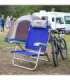 NC3502 BLUE-GREY FOLDING TOURIST CHAIR NILS CAMP