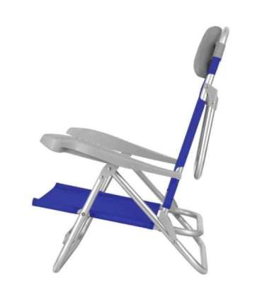 NC3502 BLUE-GREY FOLDING TOURIST CHAIR NILS CAMP