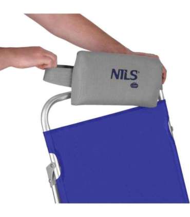 NC3502 BLUE-GREY FOLDING TOURIST CHAIR NILS CAMP