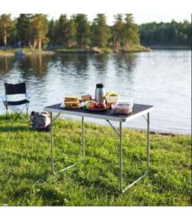 NC3401 CAMPING TABLE 80x60x70 CM DARK GREY NILS CAMP