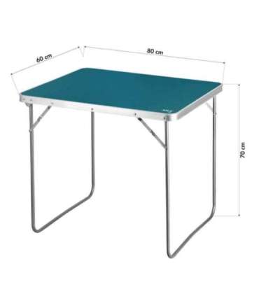 NC3401 CAMPING TABLE 80x60x70 CM BLUE NILS CAMP