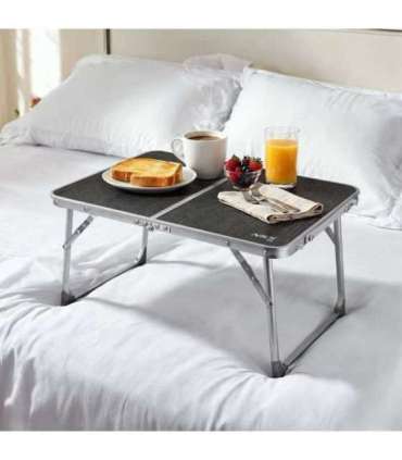 NC3402 NILS CAMP LOW DARK GREY FOLDING TOURIST TABLE