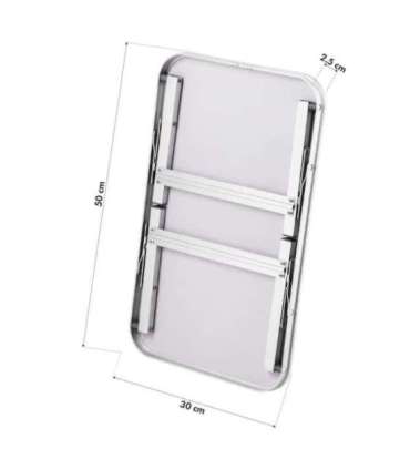 NC3403 FOLDABLE TOURIST TABLE LOW 50x30x20 CM GREY NILS CAMP