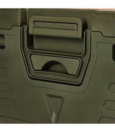 NCB4002 FOLDING CAMPING BOX WITH LID 2IN1 50L GREEN NILS CAMP