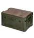 NCB4002 FOLDING CAMPING BOX WITH LID 2IN1 50L GREEN NILS CAMP