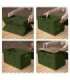 NCB4007 FOLDING CAMPING BOX WITH 2-IN-1 TABLE FUNCTION GREEN NILS CAMP