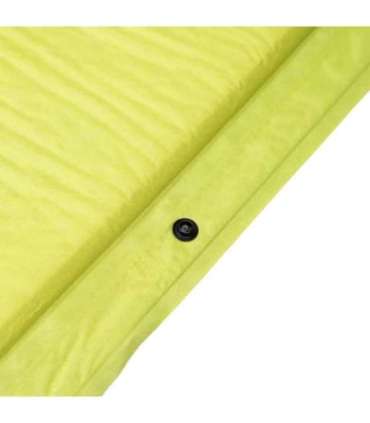 NC4349 GREEN-GRAY SELF-INFLATING MAT WITH A PILLOW  NILS CAMP