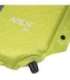 NC4349 GREEN-GRAY SELF-INFLATING MAT WITH A PILLOW  NILS CAMP