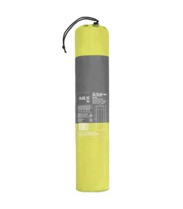 NC4349 GREEN-GRAY SELF-INFLATING MAT WITH A PILLOW  NILS CAMP