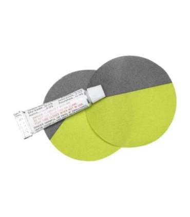NC4349 GREEN-GRAY SELF-INFLATING MAT WITH A PILLOW  NILS CAMP