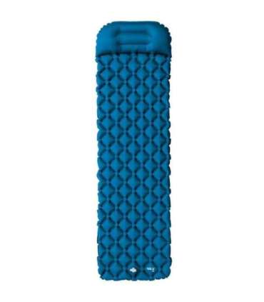 NC4006 TURQUOISE TOURIST MAT WITH PUMP NILS CAMP