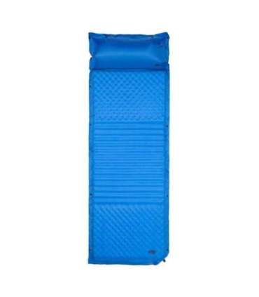 NC4001 BLUE SELF-INFLATING MAT WITH A PILLOW NILS CAMP