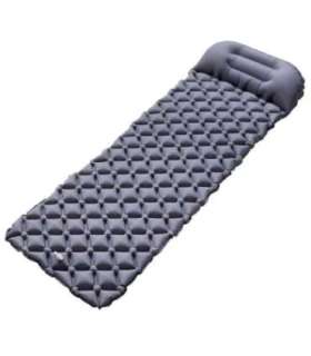 NC4006 GREY TOURIST MAT WITH PUMP NILS CAMP