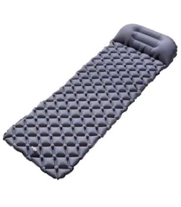NC4006 GREY TOURIST MAT WITH PUMP NILS CAMP